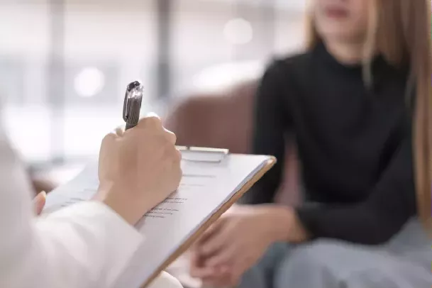 Psychologue en consultation