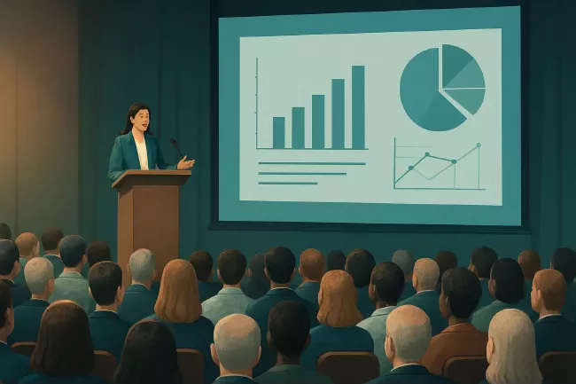 Illustration d'une conférence