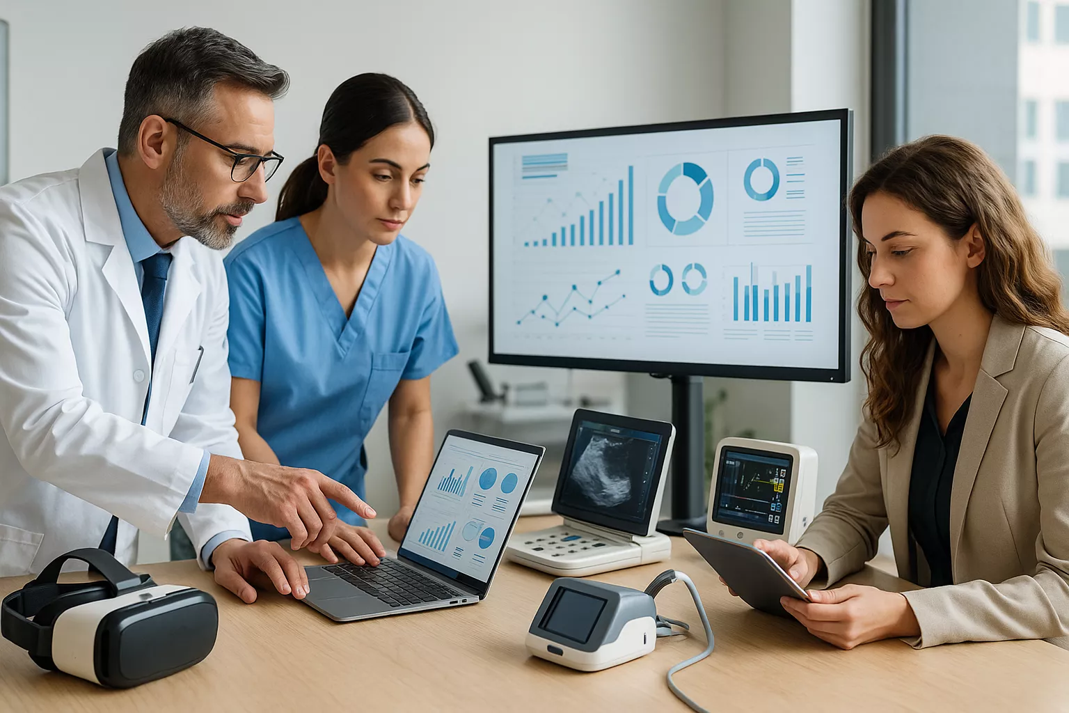 Illustration de la revue Innovative Healthcare
